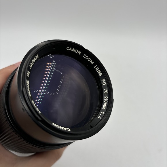Canon FD 70-210mm f 1:4 MF Zoom Macro Lens From JAPAN - Picture 7 of 12